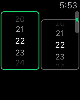 Indicator - Shown While Focused